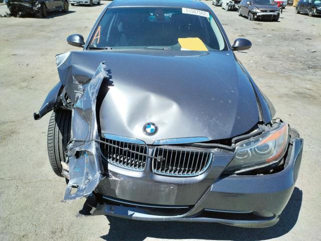 Photo 7 from auction – 2007 BMW 335 I with VIN WBAVB73507PA88744