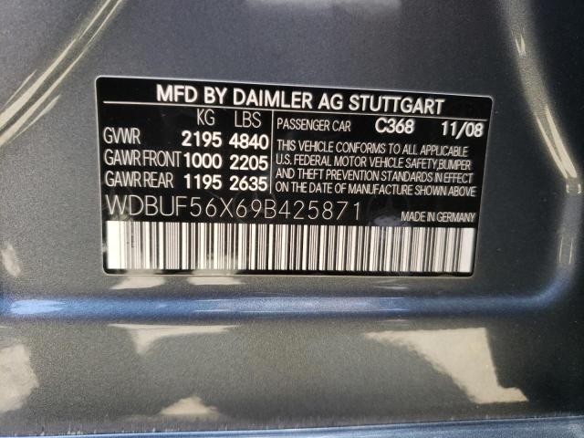 Photo 10 from auction – 2009 MERCEDES-BENZ E 350 with VIN WDBUF56X69B425871