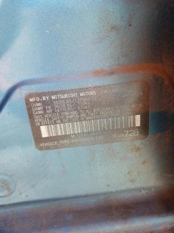 Photo 10 from auction – 2014 MITSUBISHI MIRAGE ES with VIN ML32A4HJ8EH019403