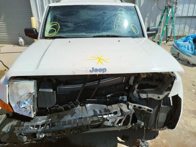 Photo 7 from auction – 2007 JEEP COMMANDER with VIN 1J8HH48P87C508562