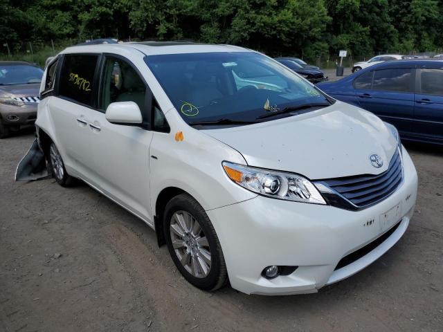 Photo 1 from auction – 2017 TOYOTA SIENNA XLE with VIN 5TDDZ3DC5HS176497
