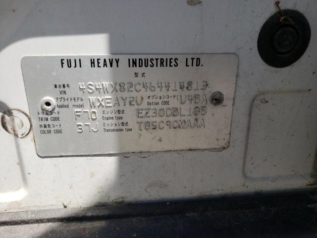 Photo 10 from auction – 2006 SUBARU B9 TRIBECA with VIN 4S4WX82C464414813