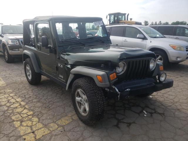 JEEP WRANGLER X 2005 with VIN 1J4FA39S45P319018 - Photo from auction