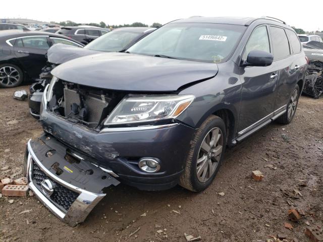 Photo 2 from auction – 2014 NISSAN PATHFINDER with VIN 5N1AR2MMXEC628927