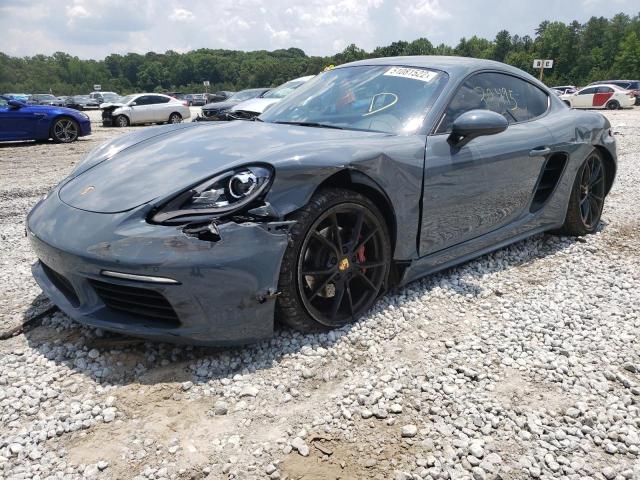 Photo 2 from auction – 2018 PORSCHE CAYMAN with VIN WP0AA2A82JK260360