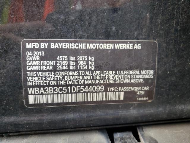 Photo 10 from auction – 2013 BMW 328 XI with VIN WBA3B3C51DF544099