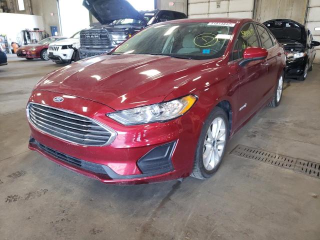 Photo 2 from auction – 2019 FORD FUSION SE with VIN 3FA6P0LU6KR242031