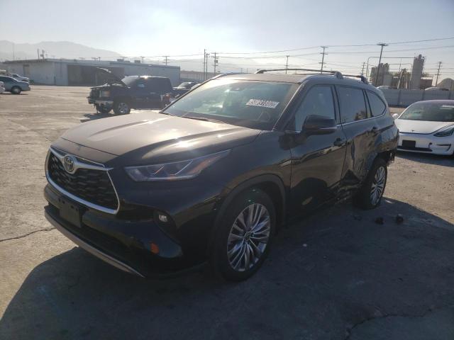 Photo 2 from auction – 2022 TOYOTA HIGHLANDER with VIN 5TDFZRBH6NS207021