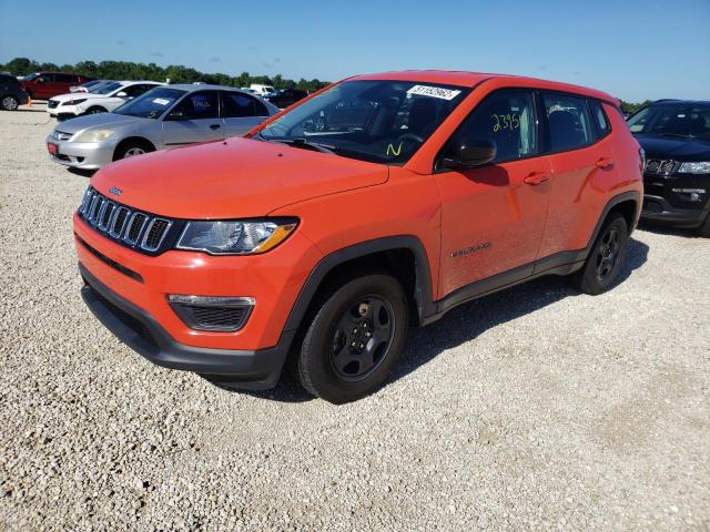 Photo 2 from auction – 2018 JEEP COMPASS SP with VIN 3C4NJCAB0JT368770