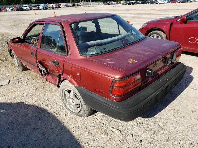 Photo 3 from auction – 1991 TOYOTA COROLLA with VIN JT2AE91A1M3473551