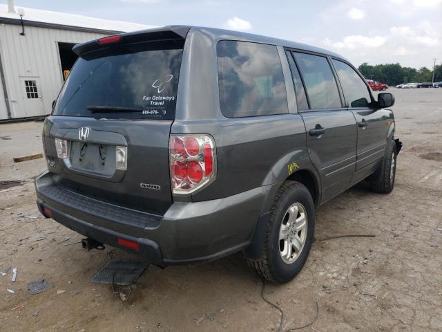 Photo 4 from auction – 2007 HONDA PILOT EX with VIN 2HKYF18127H540208