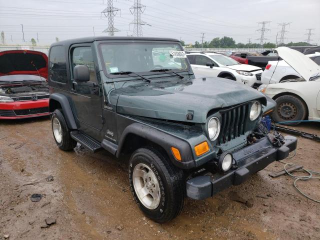 JEEP WRANGLER / 2003 with VIN 1J4FA49SX3P365360 - Photo from auction