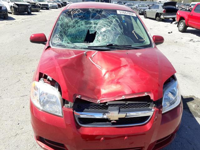 Photo 9 from auction – 2011 CHEVROLET AVEO LS with VIN KL1TD5DE2BB120563