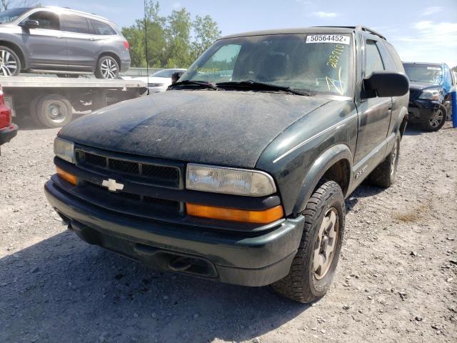 Photo 2 from auction – 2001 CHEVROLET BLAZER with VIN 1GNCT18W21K247715