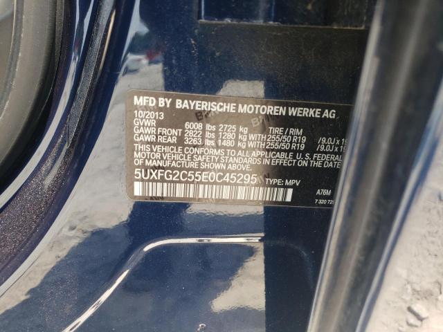 Photo 10 from auction – 2014 BMW X6 XDRIVE3 with VIN 5UXFG2C55E0C45295