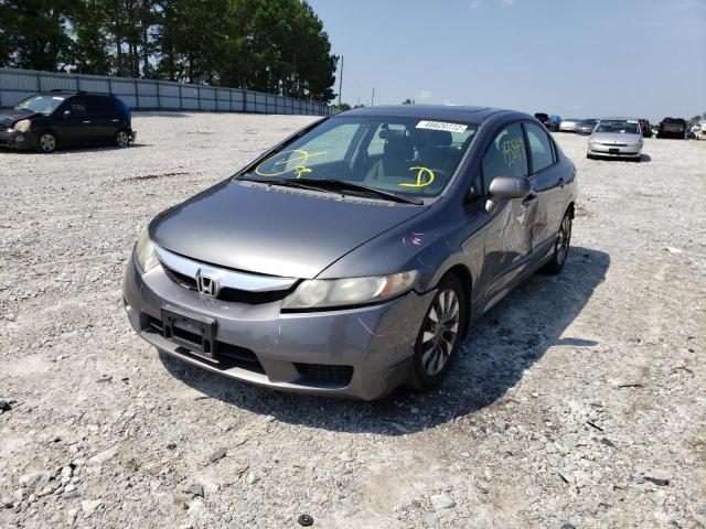 Photo 2 from auction – 2010 HONDA CIVIC EX with VIN 19XFA1F82AE087256
