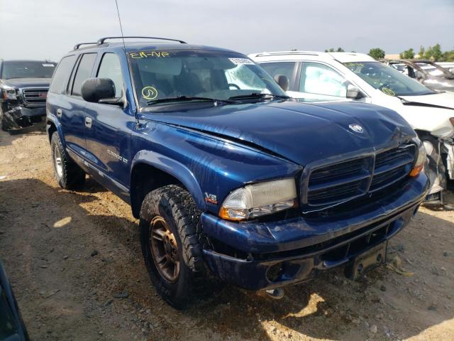DODGE DURANGO 2000 with VIN 1B4HS28N0YF298158 - Photo from auction