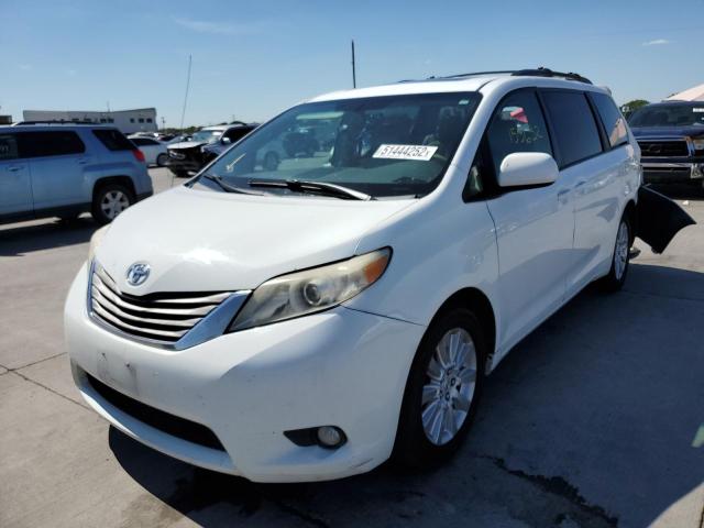 Photo 2 from auction – 2011 TOYOTA SIENNA XLE with VIN 5TDDK3DCXBS001366
