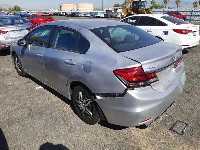 Photo 3 from auction – 2014 HONDA CIVIC LX with VIN 19XFB2F50EE235385