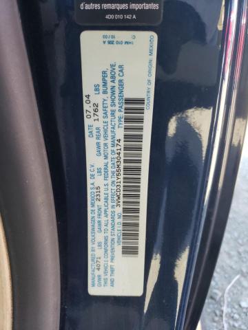 Photo 10 from auction – 2005 VOLKSWAGEN NEW BEETLE with VIN 3VWCD31Y55M304174