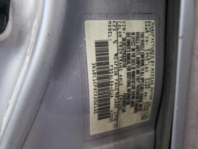 Photo 10 from auction – 2012 NISSAN VERSA S with VIN 3N1BC1CPXCK202150
