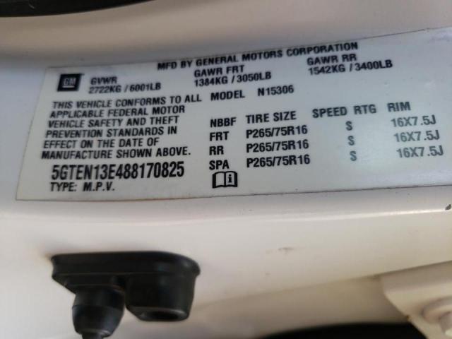 Photo 10 from auction – 2008 HUMMER H3 with VIN 5GTEN13E488170825