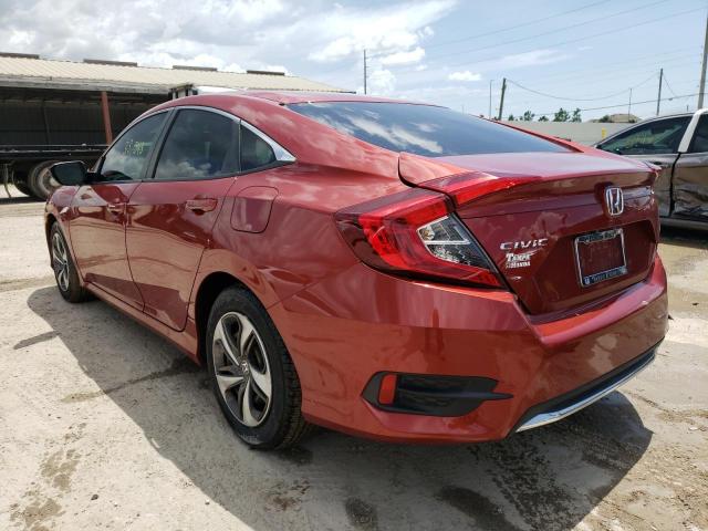 Photo 3 from auction – 2019 HONDA CIVIC LX with VIN 19XFC2F63KE037112