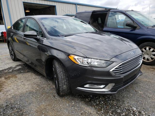 FORD FUSION SE 2018 with VIN 3FA6P0HD1JR153085 - Photo from auction