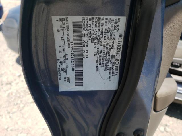 Photo 10 from auction – 2000 FORD TAURUS LX with VIN 1FAFP52U2YA279630