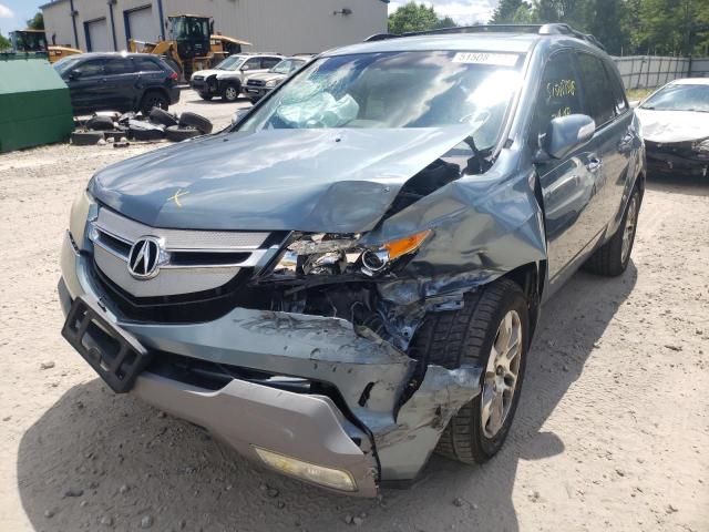 Photo 2 from auction – 2008 ACURA MDX TECHNO with VIN 2HNYD28378H519923