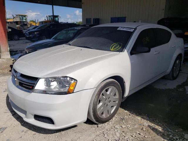 Photo 2 from auction – 2014 DODGE AVENGER SE with VIN 1C3CDZAB9EN145431