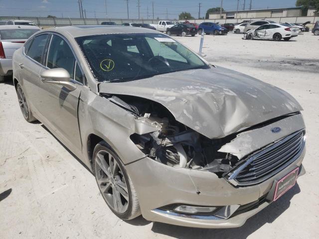 FORD FUSION TIT 2017 with VIN 3FA6P0K99HR342579 - Photo from auction