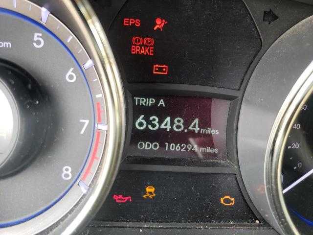 Photo 8 from auction – 2011 HYUNDAI SONATA GLS with VIN 5NPEB4AC6BH083178