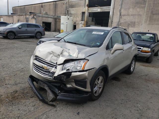 Photo 2 from auction – 2016 CHEVROLET TRAX 1LT with VIN 3GNCJLSB5GL270405