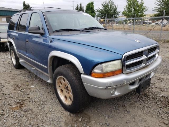 DODGE DURANGO SL 2002 with VIN 1B4HS58N72F200560 - Photo from auction