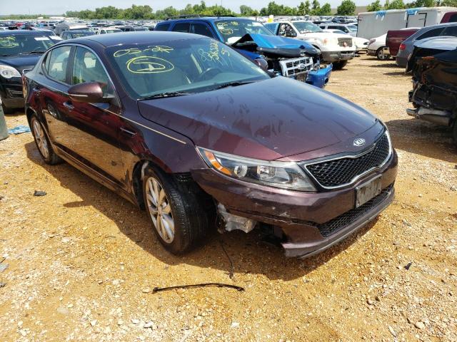 KIA OPTIMA EX 2014 with VIN 5XXGN4A76EG332193 - Photo from auction