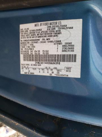 Photo 10 from auction – 2002 FORD WINDSTAR L with VIN 2FMZA51402BA84398