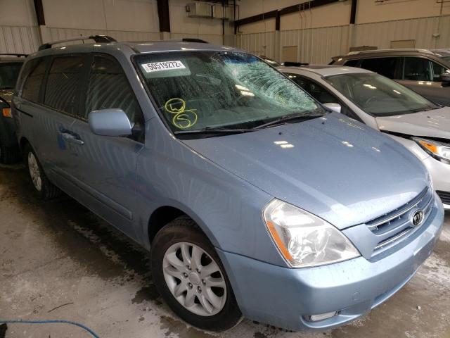 KIA SEDONA EX 2009 with VIN KNDMB233796305485 - Photo from auction
