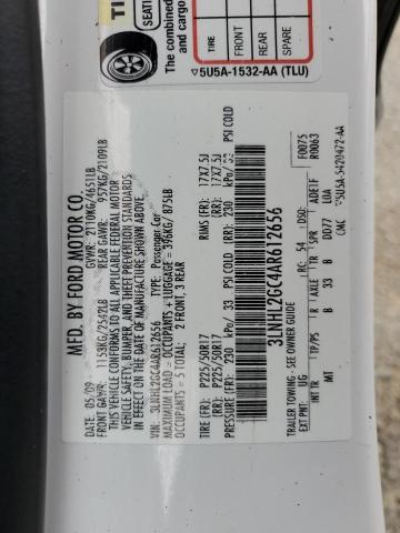 Photo 10 from auction – 2010 LINCOLN MKZ with VIN 3LNHL2GC4AR612656