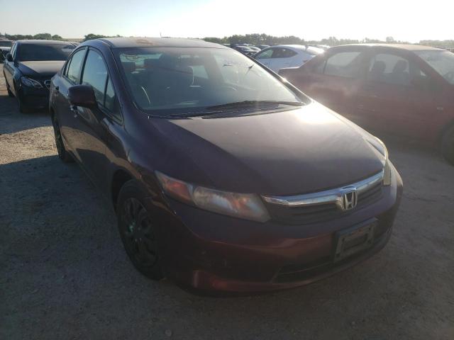 Photo 1 from auction – 2012 HONDA CIVIC LX with VIN 2HGFB2F51CH600689