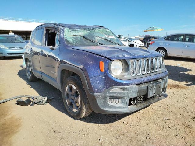 JEEP RENEGADE S 2017 with VIN ZACCJAAB8HPF91295 - Photo from auction