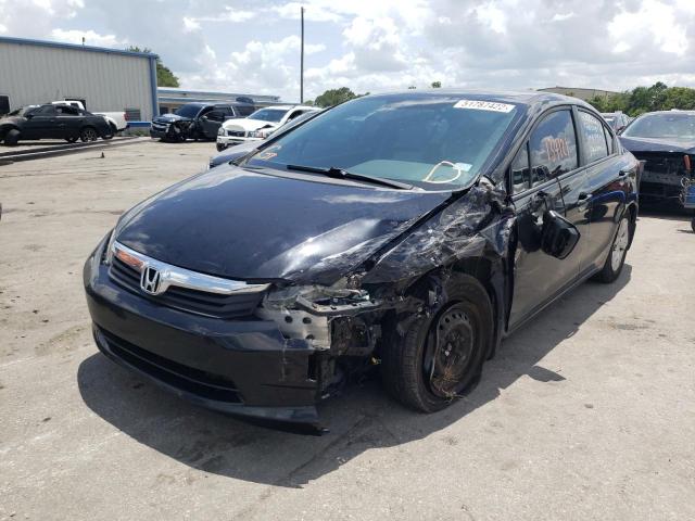Photo 2 from auction – 2012 HONDA CIVIC LX with VIN 2HGFB2F5XCH331849