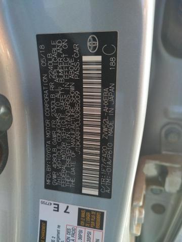 Photo 10 from auction – 2018 TOYOTA PRIUS PRIM with VIN JTDKARFP0J3085209