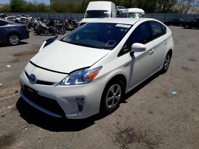 Photo 2 from auction – 2012 TOYOTA PRIUS with VIN JTDKN3DU8C5460202