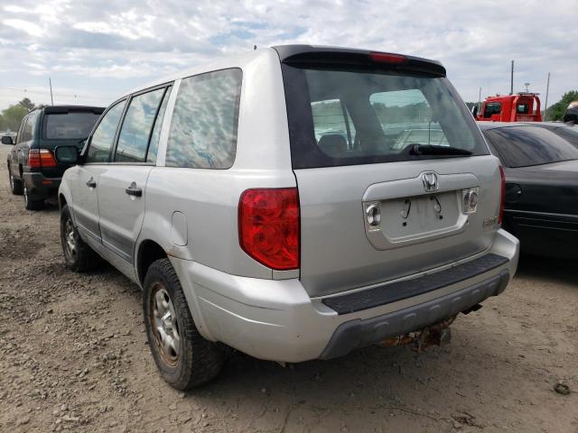 Photo 3 from auction – 2004 HONDA PILOT LX with VIN 2HKYF18164H543205