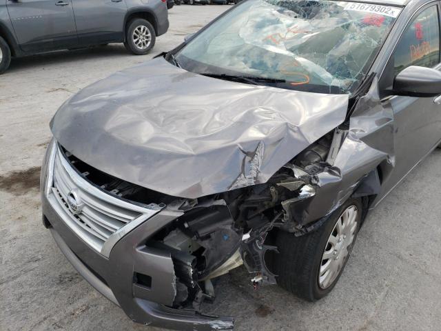 Photo 9 from auction – 2015 NISSAN SENTRA S with VIN 3N1AB7AP1FY266261