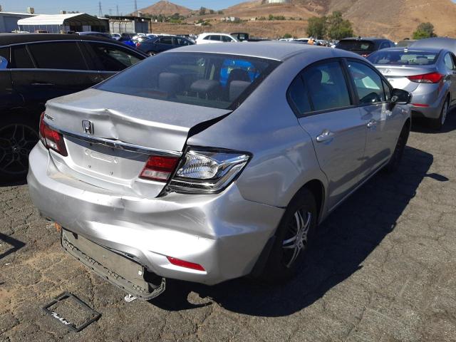Photo 4 from auction – 2014 HONDA CIVIC LX with VIN 19XFB2F50EE235385
