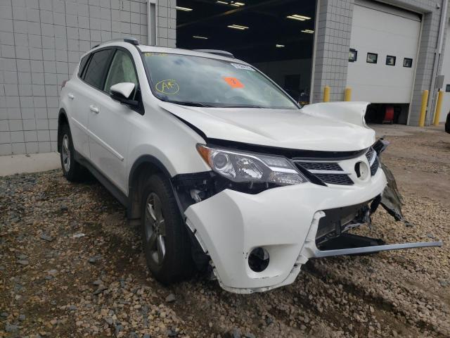 TOYOTA RAV4 XLE 2015 with VIN JTMRFREV5FD129075 - Photo from auction