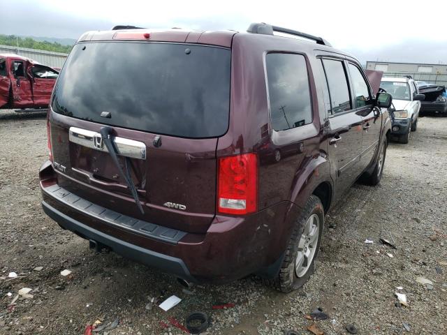 Photo 4 from auction – 2009 HONDA PILOT EXL with VIN 5FNYF48599B053156