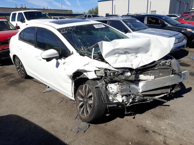 HONDA CIVIC EXL 2014 with VIN 19XFB2F95EE073322 - Photo from auction